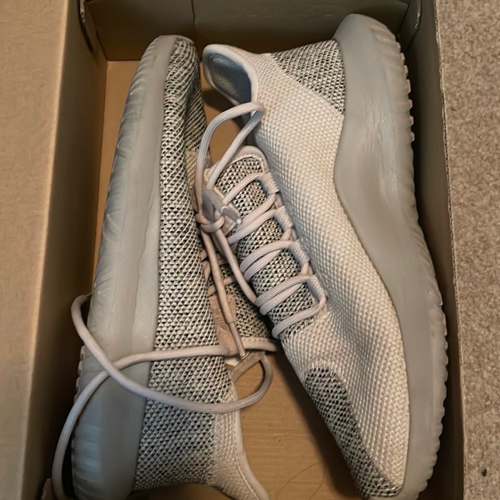 Adidas youth tubular shadow in size 6 color brown.  Purchased through macys
